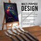 5-Piece Stainless Steel Palette Knife Set for Acrylic Painting - Paint Spatula Tools for Oil, Canvas Art - Painting Knives for Mixing, Texturing - Pallet Knives for Art & Cake